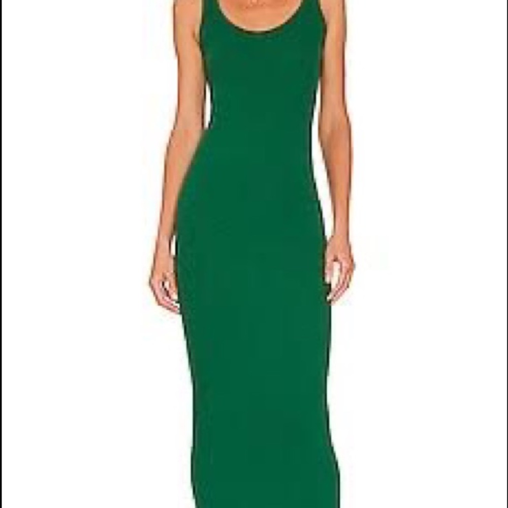 Below knee bodycon dress